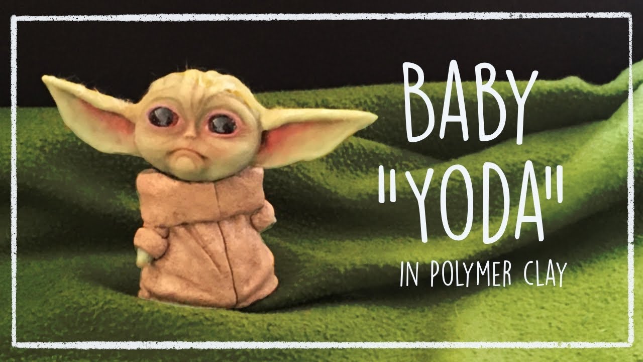 Sculpting Baby Yoda. Watch this, you must.