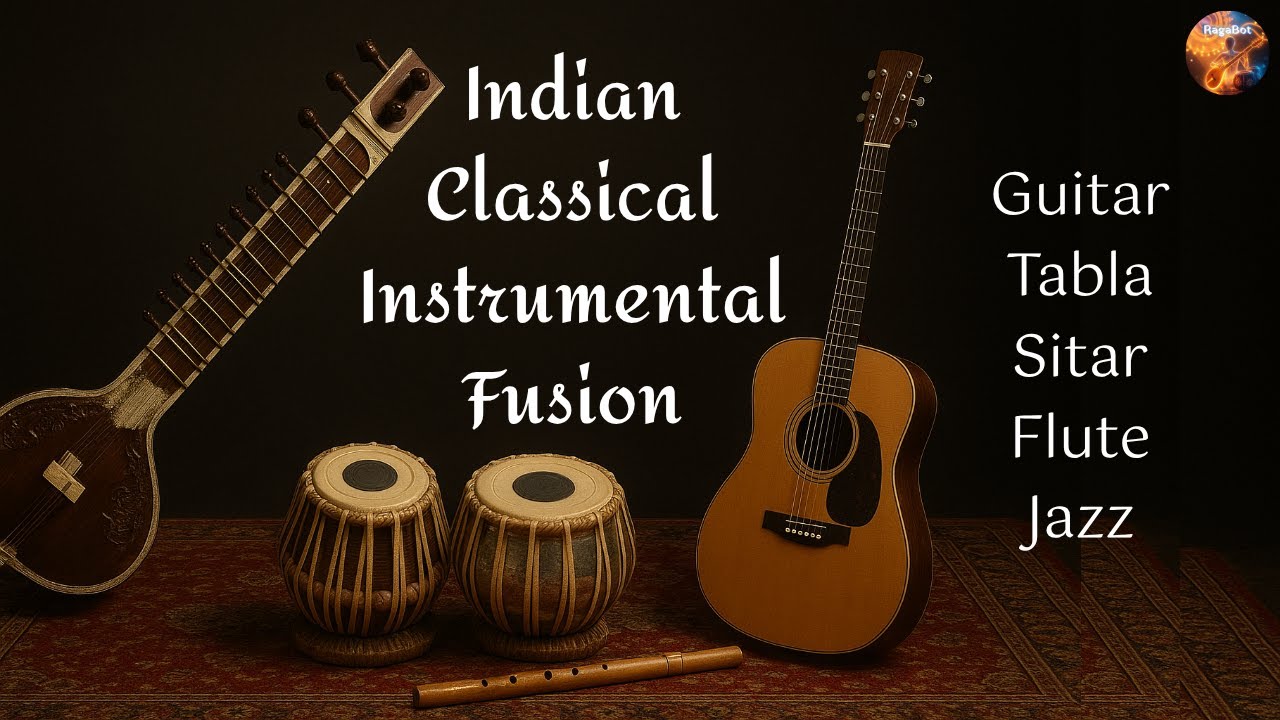 Indian Classical Fusion &ndash; Sitar, Tabla, Guitar & Flute | Soulful East Meets West Instrumental Music