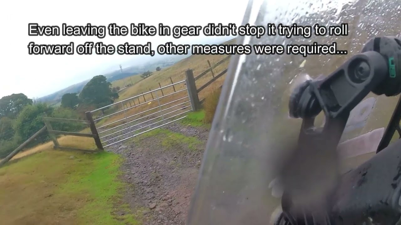 UCR 5305/10 Nr Church Stretton (SH01) Shropshire - Motorbike Trail Riding in England