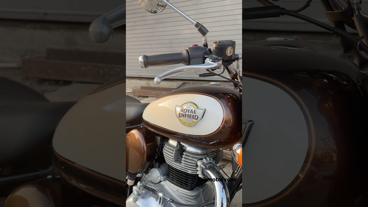 New Classic 350 Medallion Bronze🔥#royalenfieldclassic350 #classic350 #motorxone