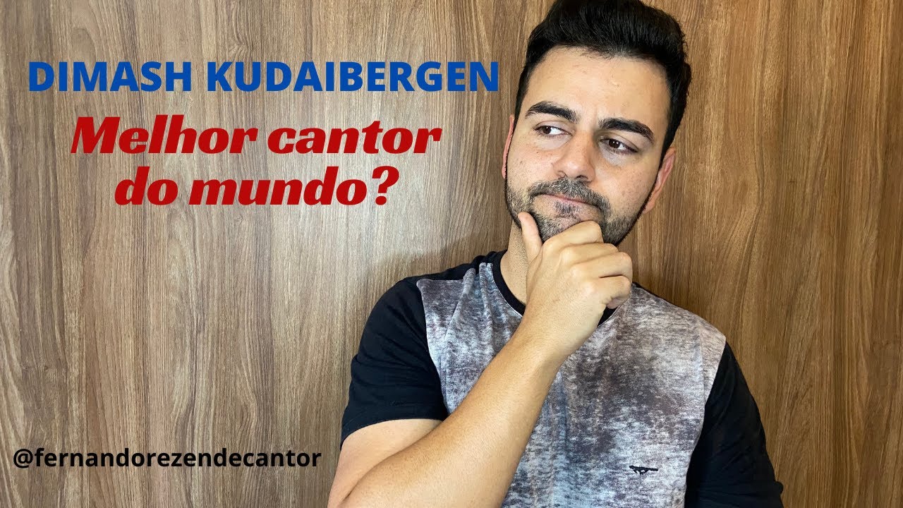 REACT DIMASH - O MELHOR CANTOR DO MUNDO?