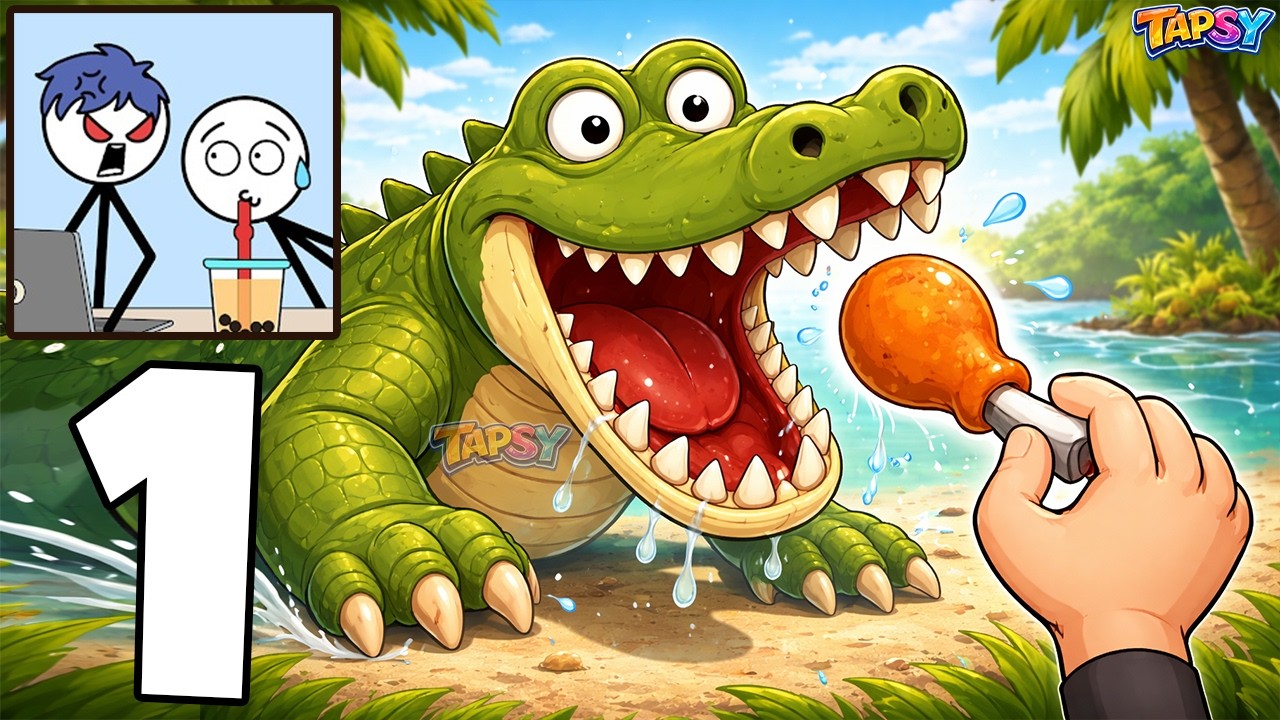 💥Tap Fighter Gameplay Walkthrough Part 1 - Fast Tap Combat (Android,iOS)