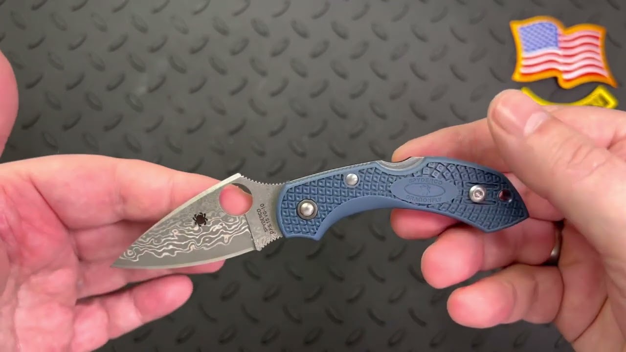 Spyderco Dragonfly 2 Damascus Exclusive
