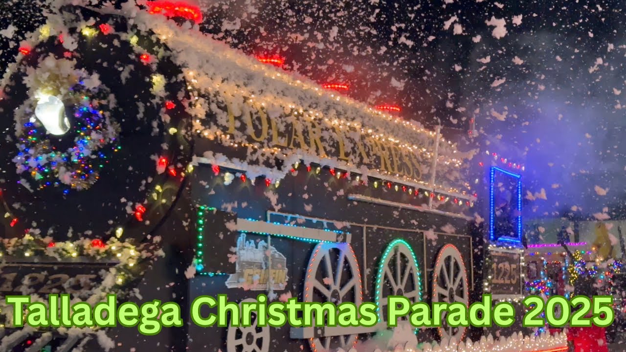 [WATCH] Talladega Christmas Parade 2025