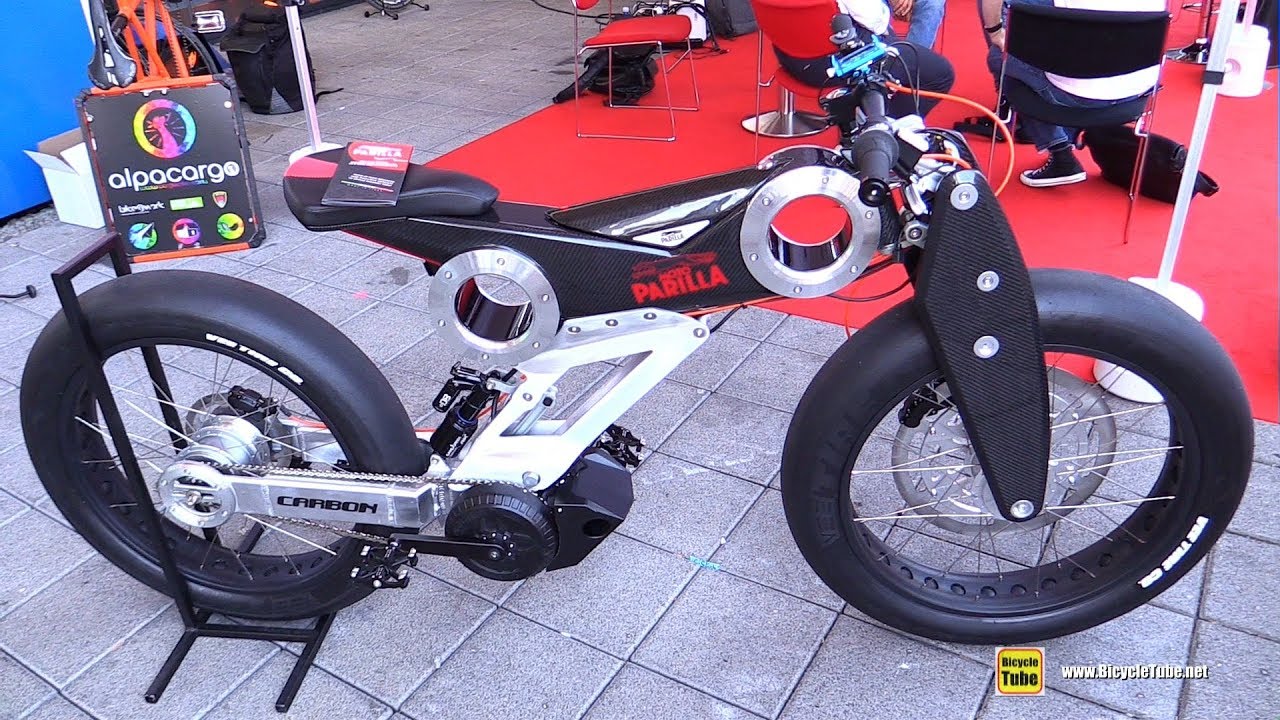 2019 Moto Parilla Carbon Electric Bike - Walkaround - 2018 Eurobike