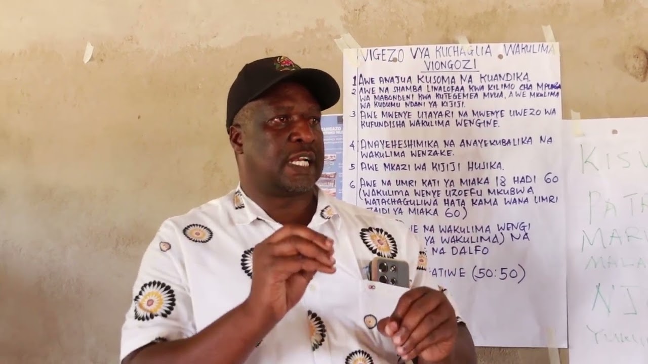 Wananchi Kintinku Maweni na Makanda Wapewa Umiliki wa Ardhi  “Tuwe na Hati Miliki” Asema Afisa Ardhi