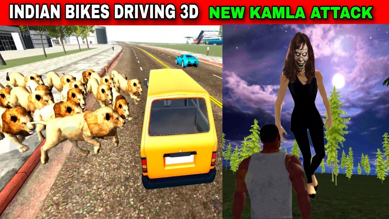 New Kamla Attack | Funny Gameplay Indian Bikes Driving 3d 🤣🤣