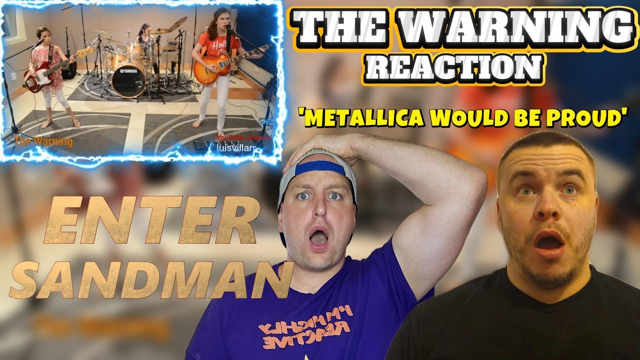 So young in this!! The Warning - Enter Sandman | Reaction to there younger days!