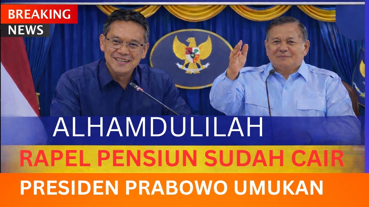 Rapel & Kenaikan Pensiun 2025 Resmi Cair Bertahap! Ini Arti Batch, BCH, dan Smart Distribution