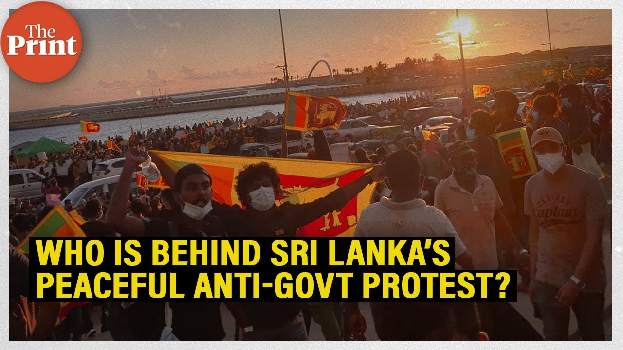 Meet the Sri Lankans leading peaceful protests against Rajapaksa government