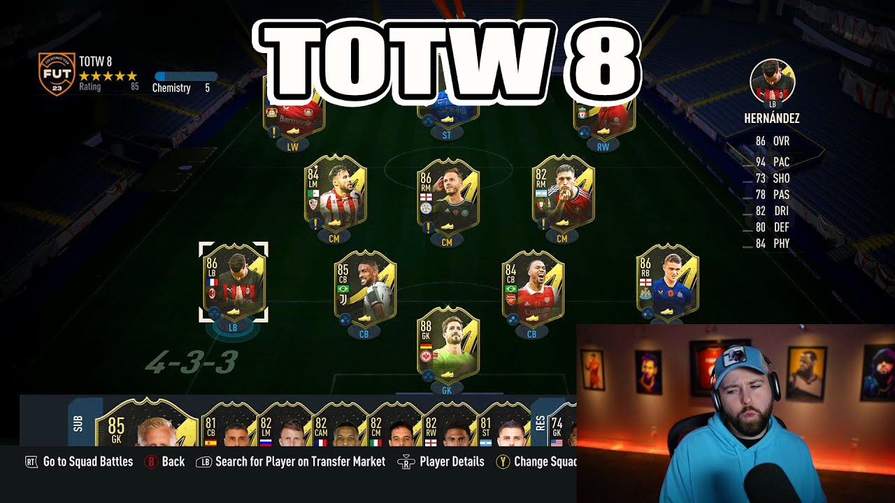 hectic reacts to TOTW 8 ft. Salah, Theo