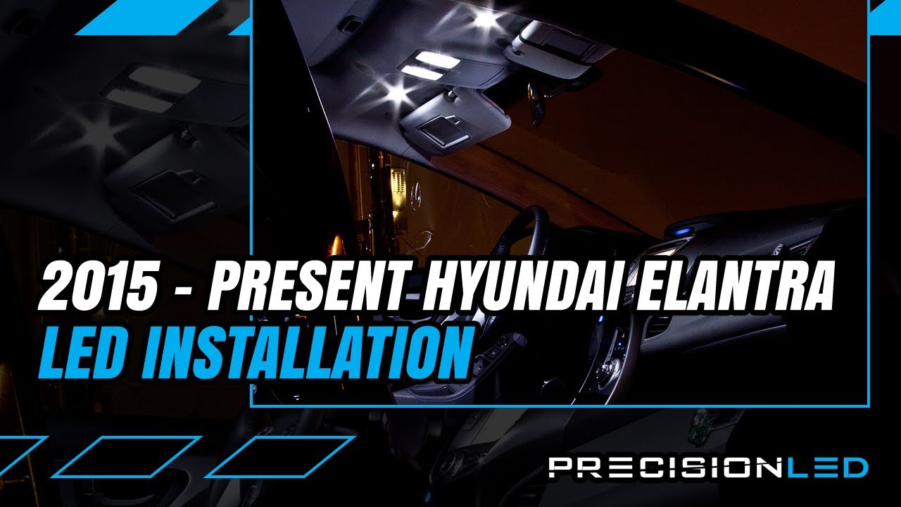 Hyundai Elantra LED Interior How To Install - 6th Gen | 2015+
