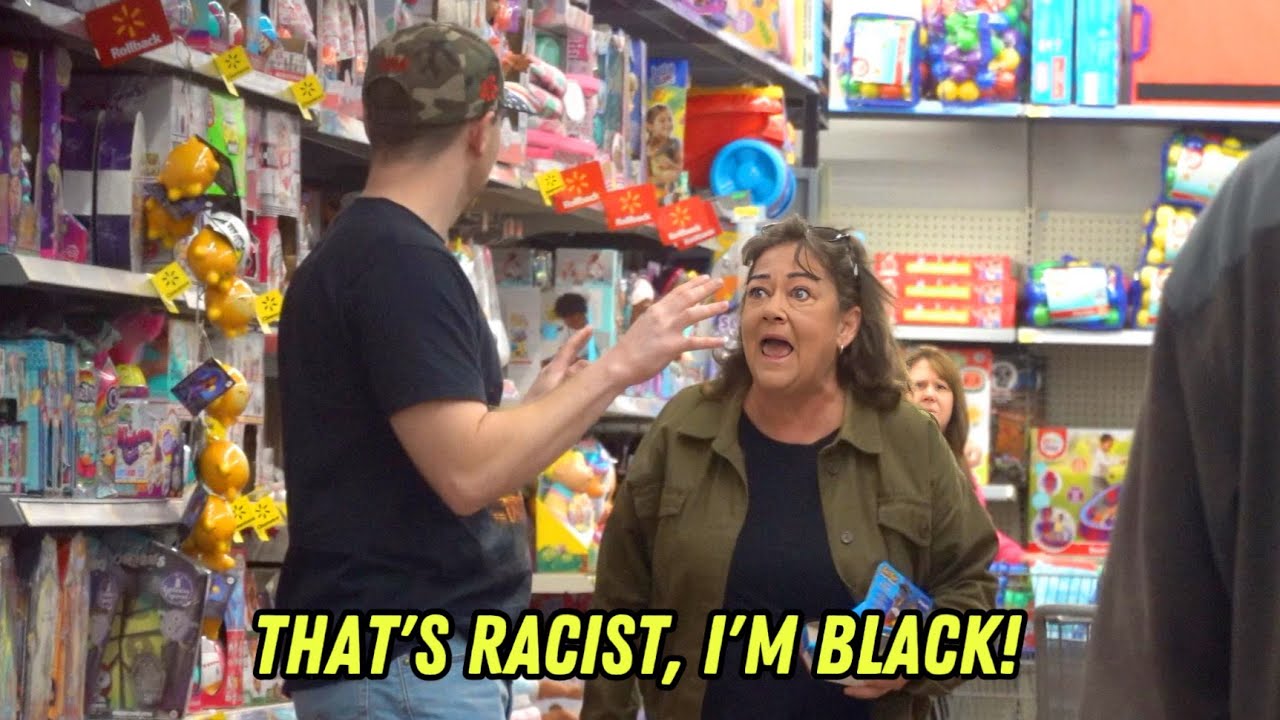 Crazy Karen ATTACKS Trump Supporter!