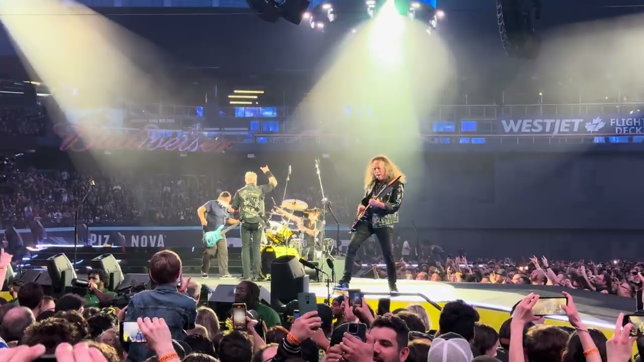 Metallica Ride The Lightning  Live in Toronto M 72 April 26 2025 4K HDR Dolby Vision