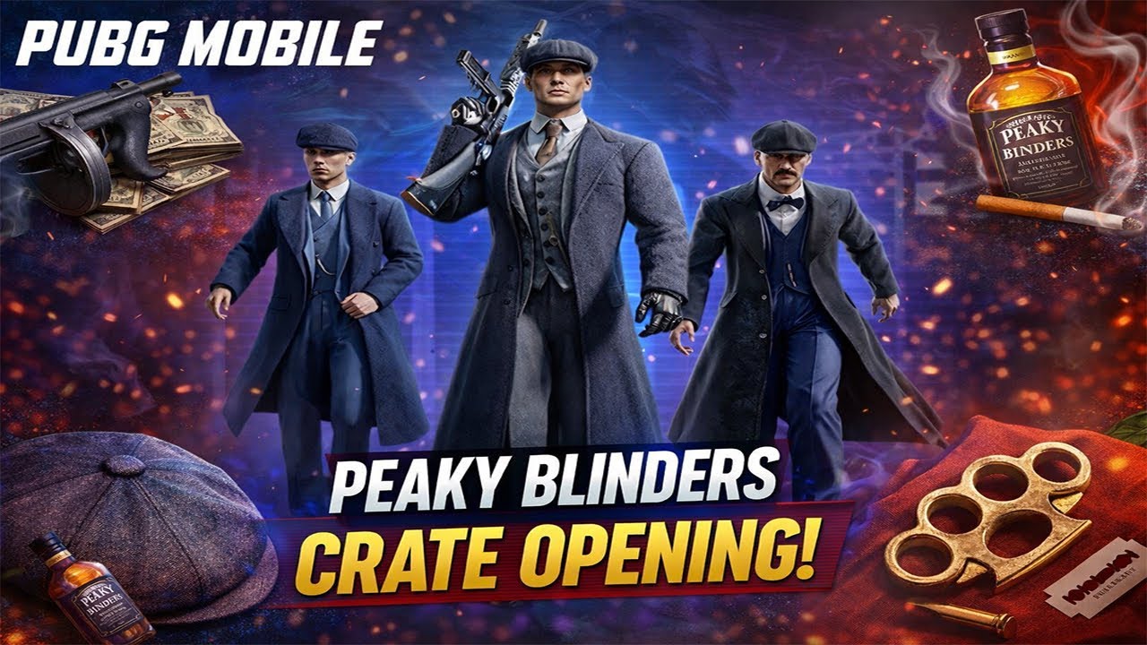 PEAKY BLINDERS Crate Opening 🔥 LUCKY SPINS or SCAM?! | PUBG MOBILE