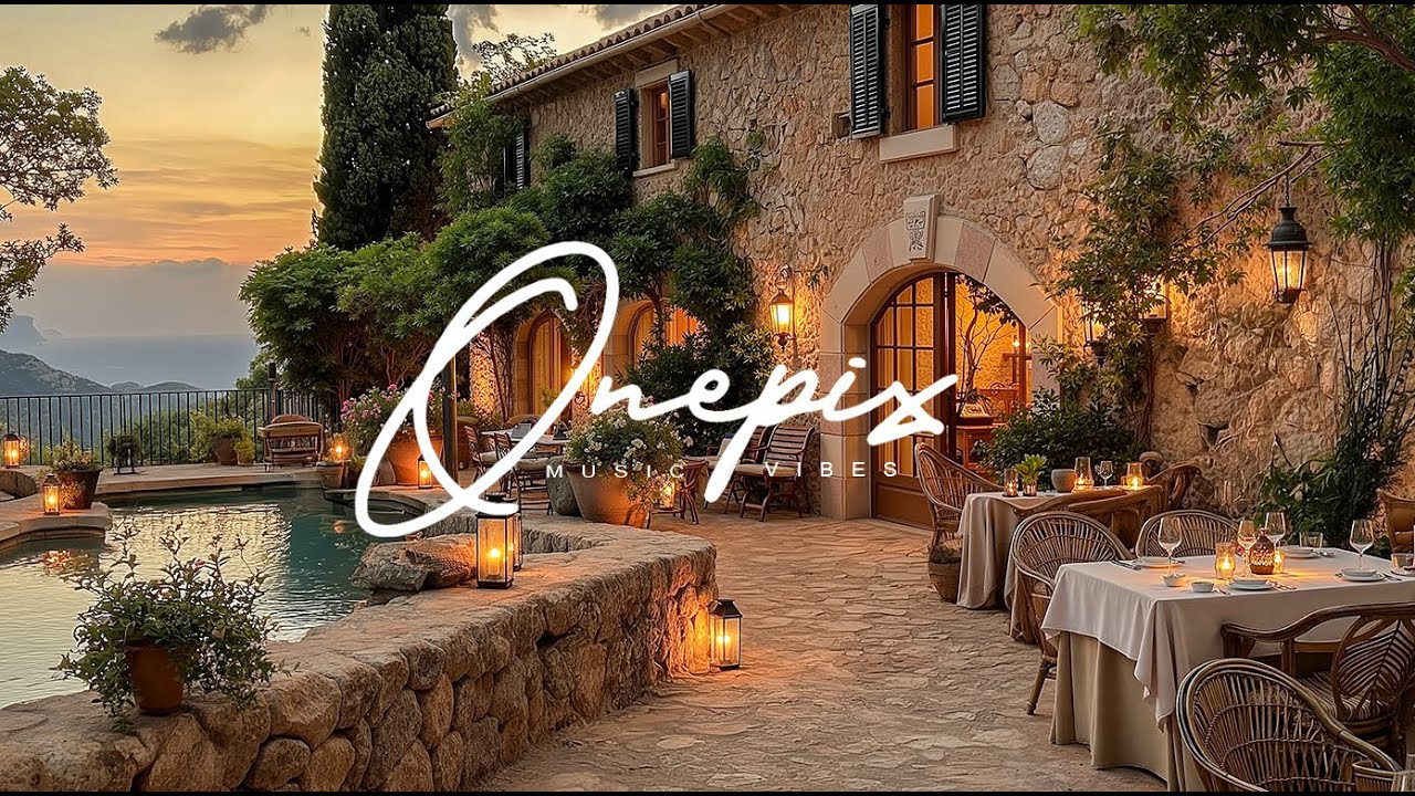🇮🇹 🍷 Tuscany | Relaxing Mediterranean Music with Coastal Views & Charming Italian Restaurants 🌅🎶