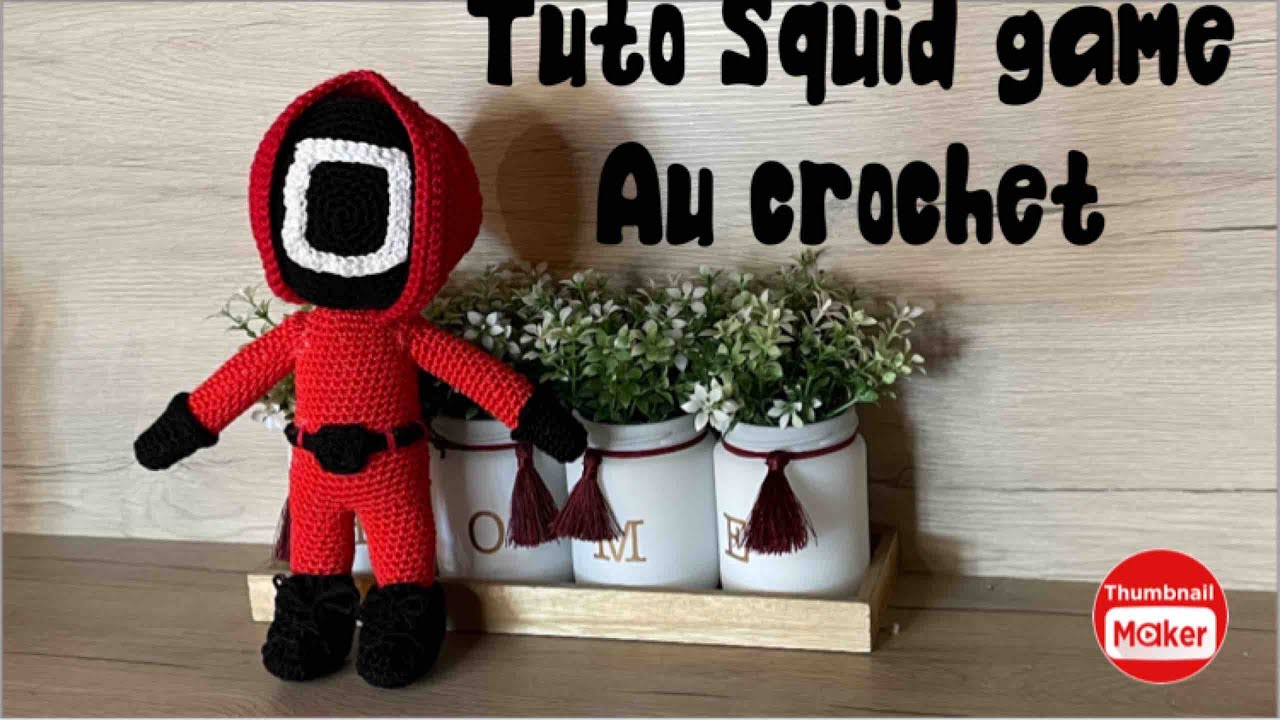 Tuto garde squid game au crochet