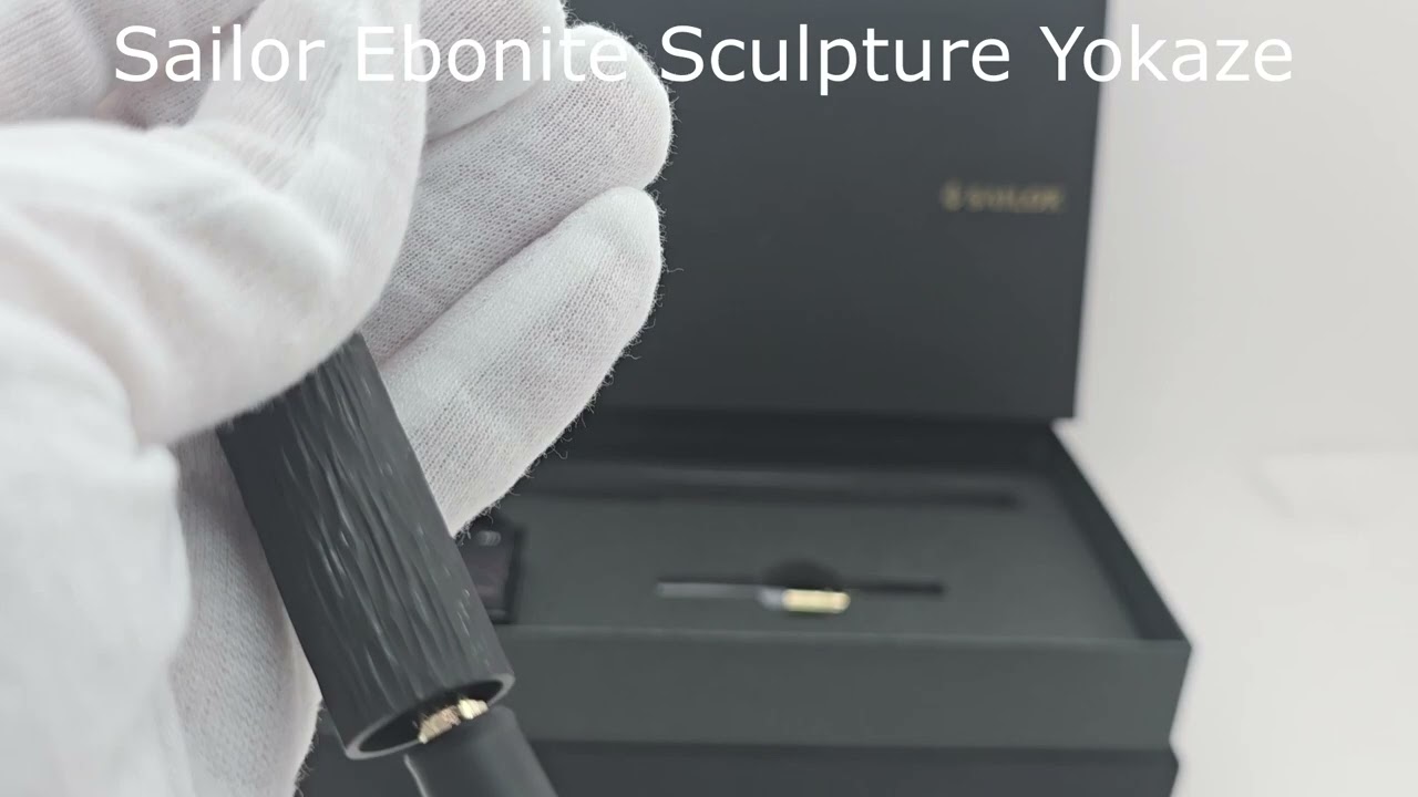 Cruzaltpens   Sailor Ebonite Sculpture Yokaze