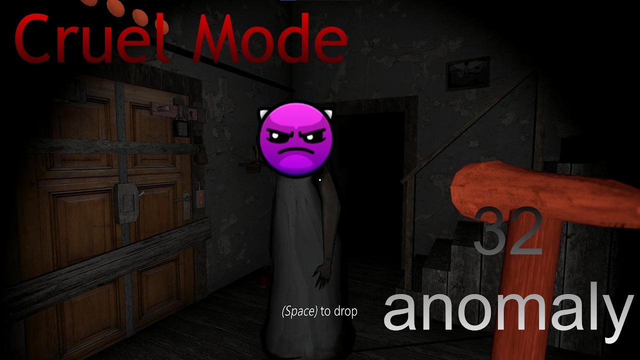 GRANNY MOD PACK BY LUB | CRUEL MODE | 32 ANOMALY (ПРОЙДЕННО!) через машину