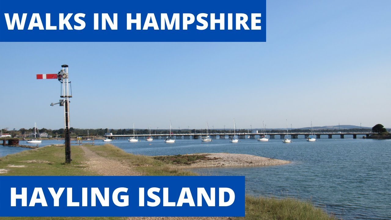 WALKS IN HAMPSHIRE at HAYLING ISLAND (HAYLING BILLY LINE)