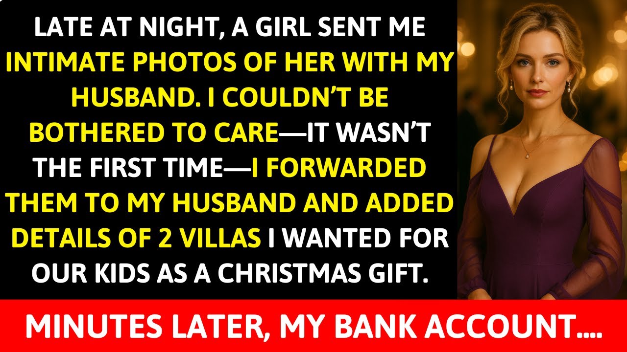 Christmas Eve, A Girl Sent Intimate Photos With My Husband. Unfazed, I Forwarded Them To Him And....