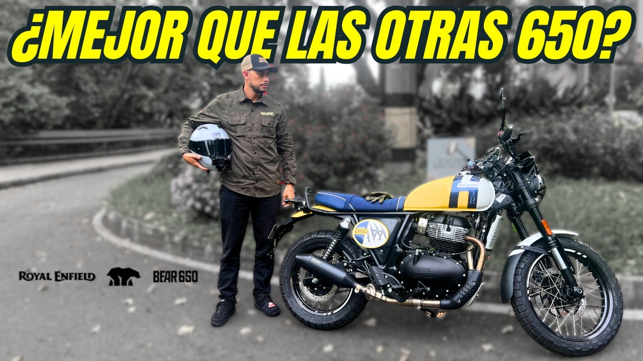 Royal Enfield Bear 650 2026 | ¿Mejor que las otras 650? Prueba real en Colombia