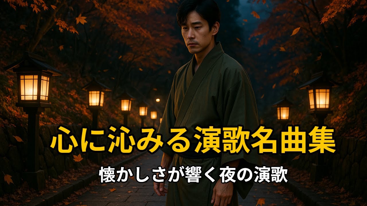 懐かしさが胸を満たす 演歌名曲集｜静かな夜に寄り添う歌たち