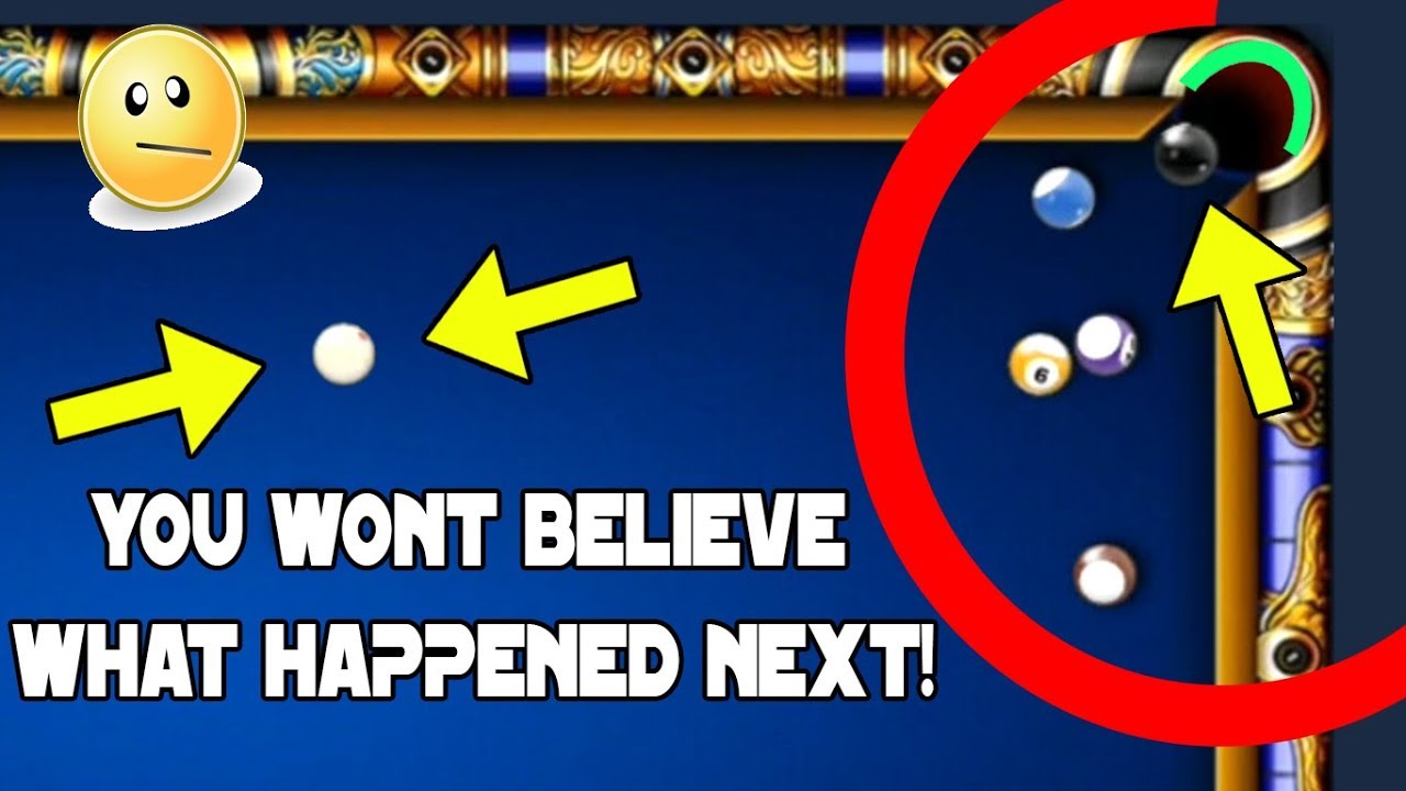 The IMPOSSIBLE Shot In 8 Ball Pool (can you guess what happens next?)