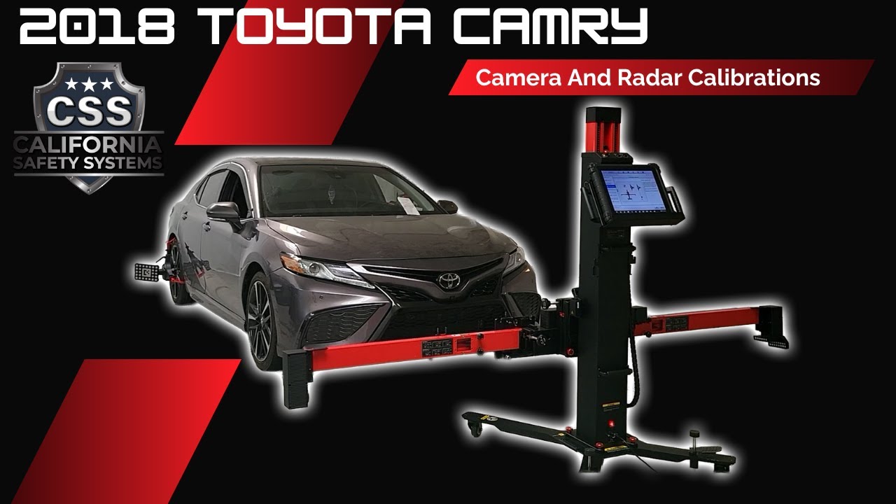 Калибровка радара камеры Toyota Camry 2018