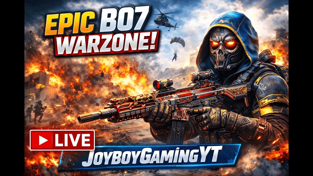 Warzone Live Madness | COD - B06 LIVE | JoyboyGamingYT | JOIN USSS!!!