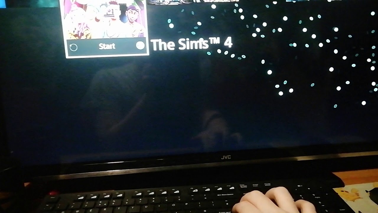 So apparently you can play Sims 4 on PS4 with a mouse and keyboard