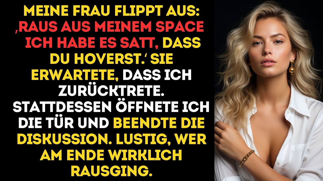Meine Frau sagte, ich soll aus ihrem SPACE gehen – doch mein ruhiger AUSGANG zeigte, wer....