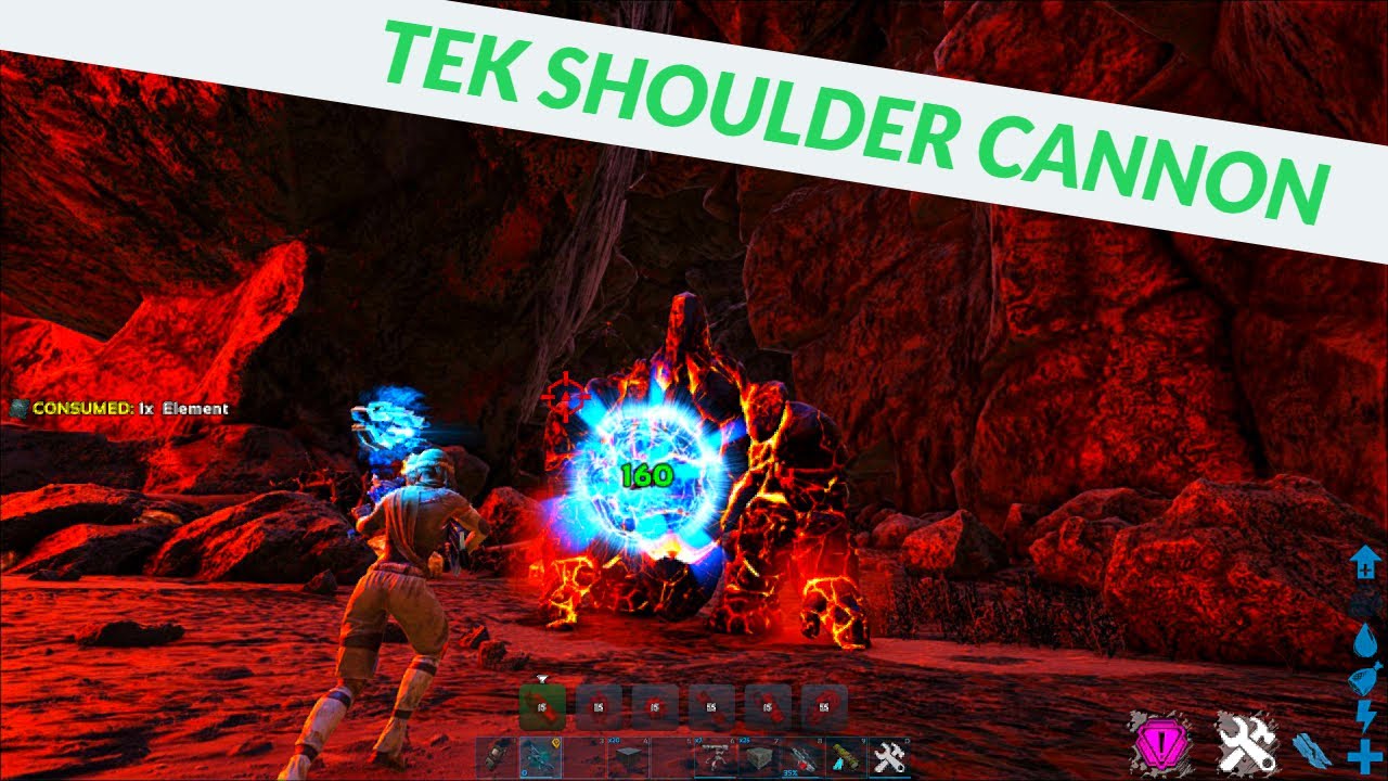 GENESIS TEK SHOULDER CANNON! MOBILE TURRET!
