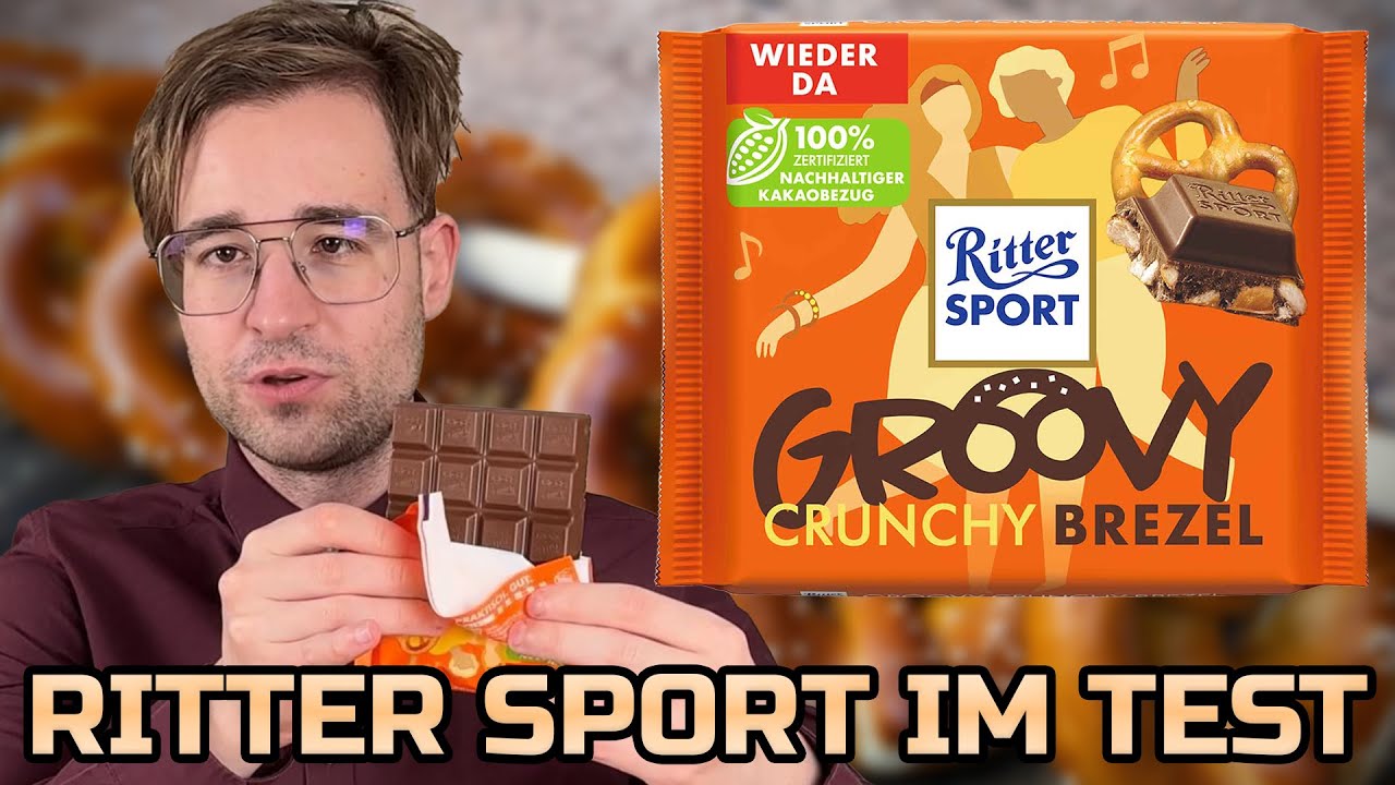 SCHOKOLADE MIT BREZEL! Die Groovy Edition von Ritter Sport ist wieder da!