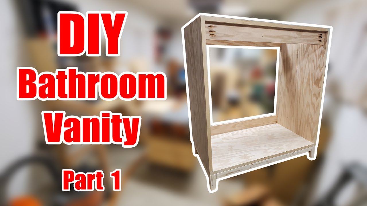 DIY Bathroom Vanity Build | PART 1 | Carcass Assembly