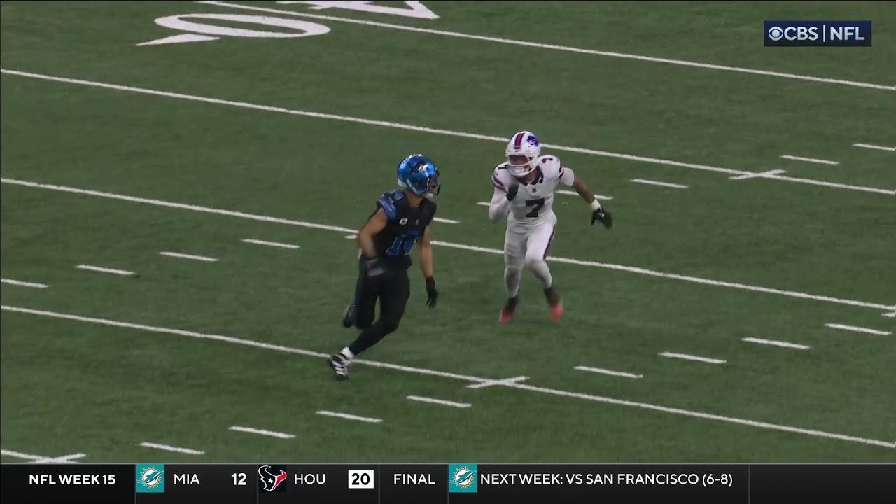 Amon-Ra St Brown vs Taron Johnson & Christian Benford (2024) | WR vs CB Matchup