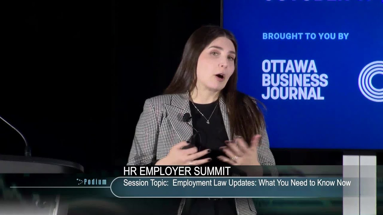 HR Employer Summit: Session 5 - Employment Law Updates | Rogers tv