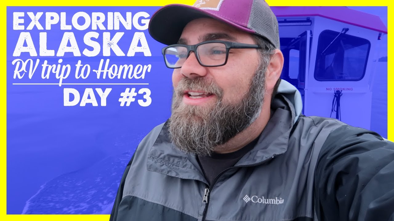 Exploring Alaska :: Kachemak Bay Boat, Wildlife, & RV Trip Back to Anchorage :: Day 3