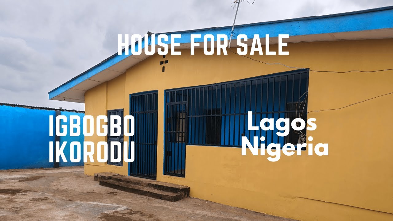 House For Sale In Lagos Nigeria. Bungalow For Sale In Igbogbo Ikorodu Lagos. Has 3 Flats. Good Title