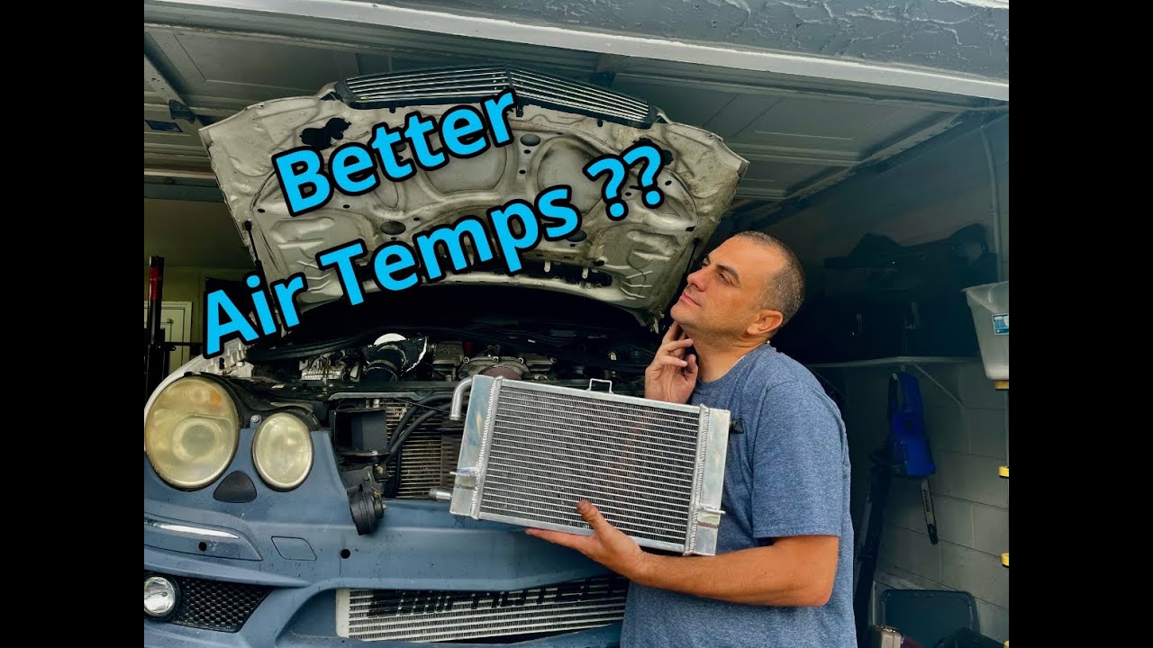 Installing Suvneer’s secondary heat exchanger for Mercedes E55 AMG (with data)