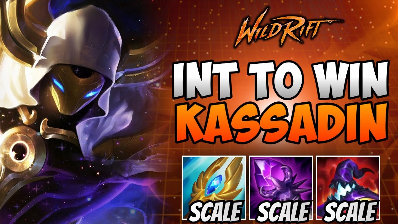 Wild Rift: Кассадин, но я всю игру играл за персонажа с высоким интеллектом, а потом достиг 13-го...