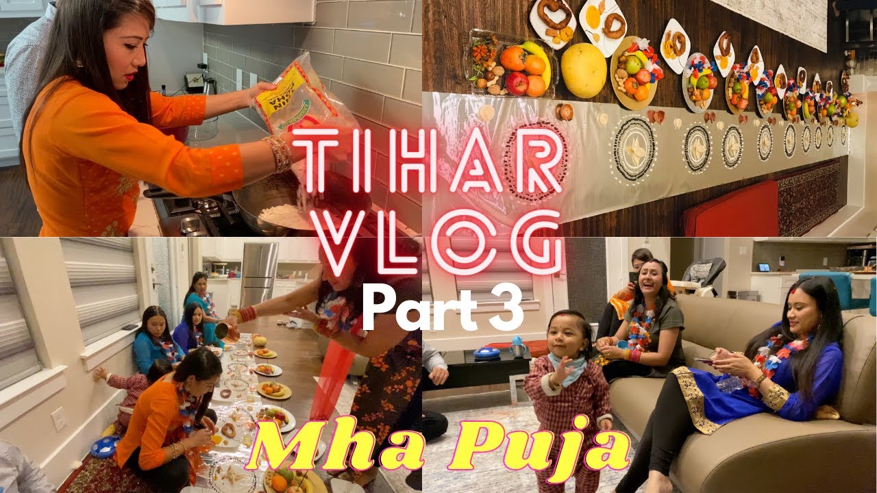 Mha Puja I TIHAR VLOG 2077 I TIHAR 2020