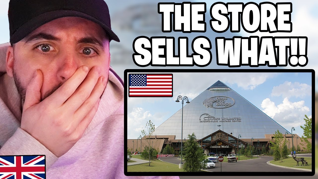 Brit Reacts to The Most American Thing Ever - Bass Pro Shops