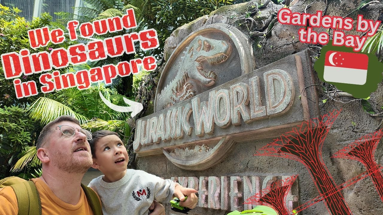 We went to the JURASSIC WORLD Experience 🇸🇬