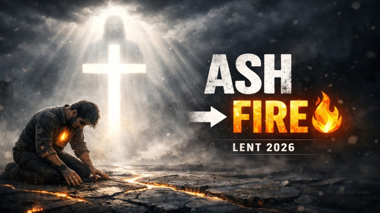 Ash on My Skin, Fire Within 🔥 | Lent 2026 New Song | In the Shadow of the Cross #lent2026 #jesus