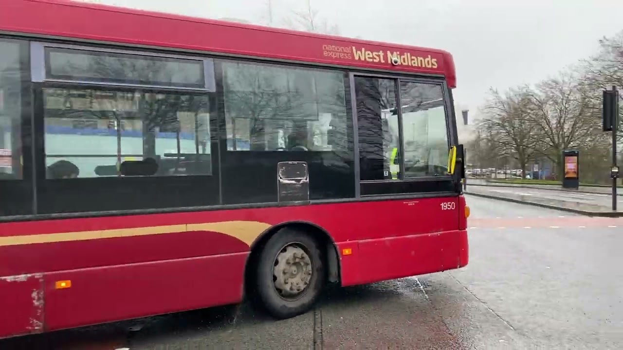 National Express West Midlands Scania Omnilink 1950 Bus Route 74 Birmingham 