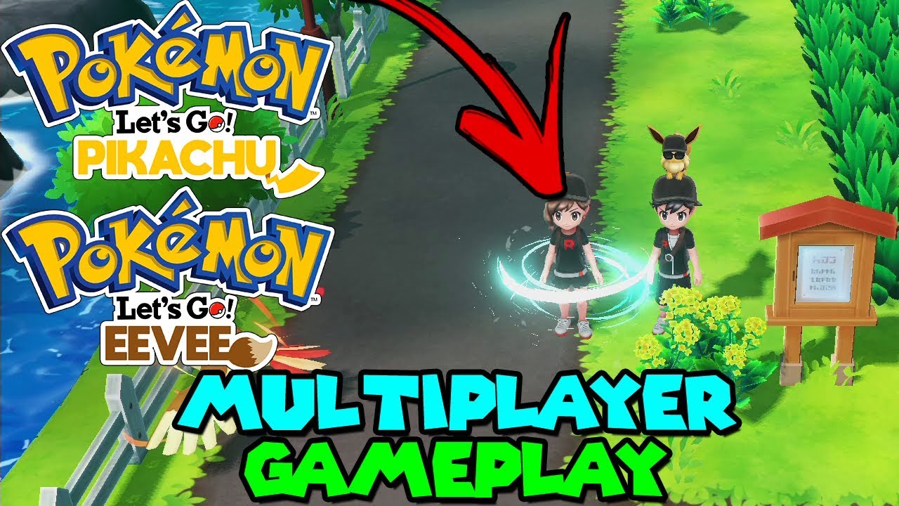 POKEMON LET'S GO PIKACHU AND EEVEE - MULTIPLAYER/CO-OP GAMEPLAY