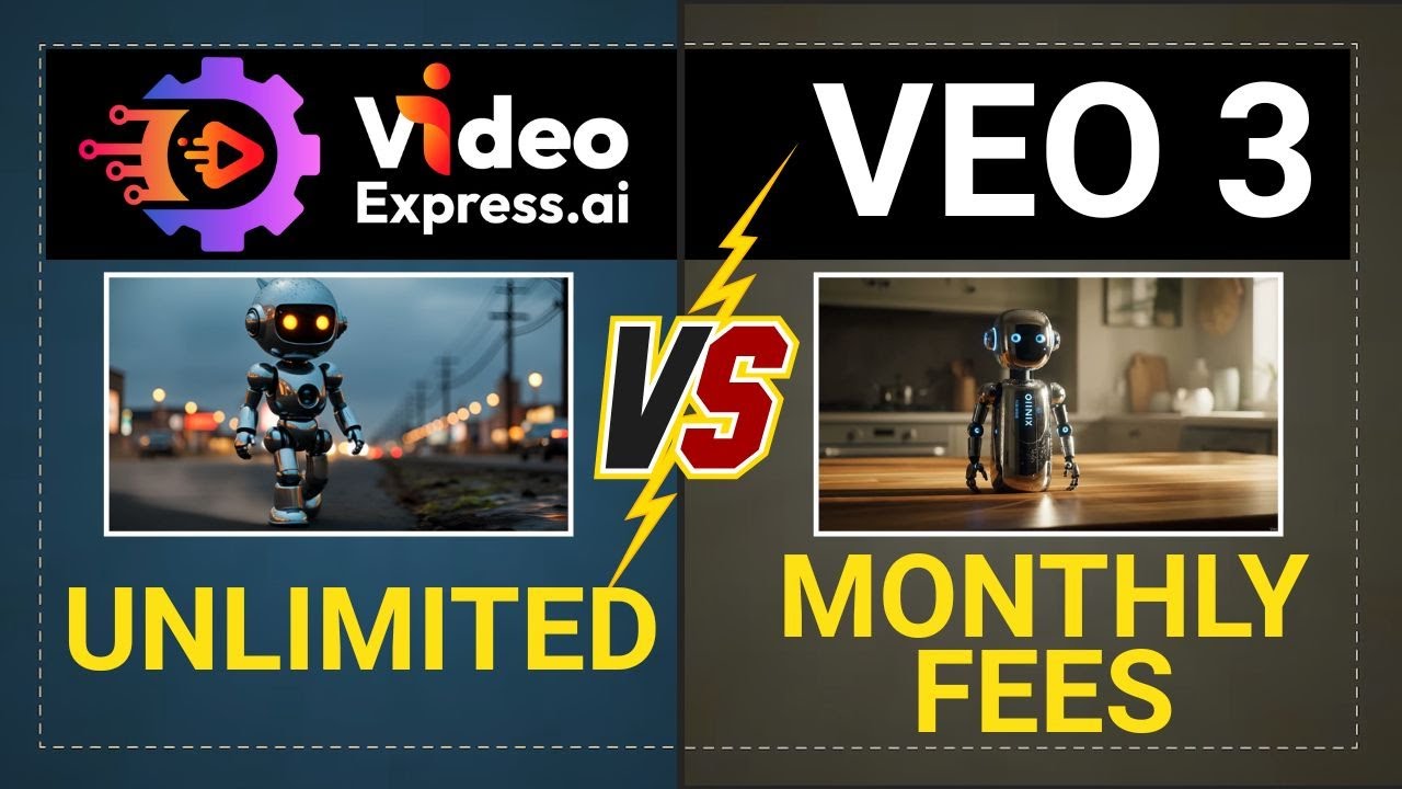 Video Express AI против VEO 3: что лучше? Сравнение цены и качества