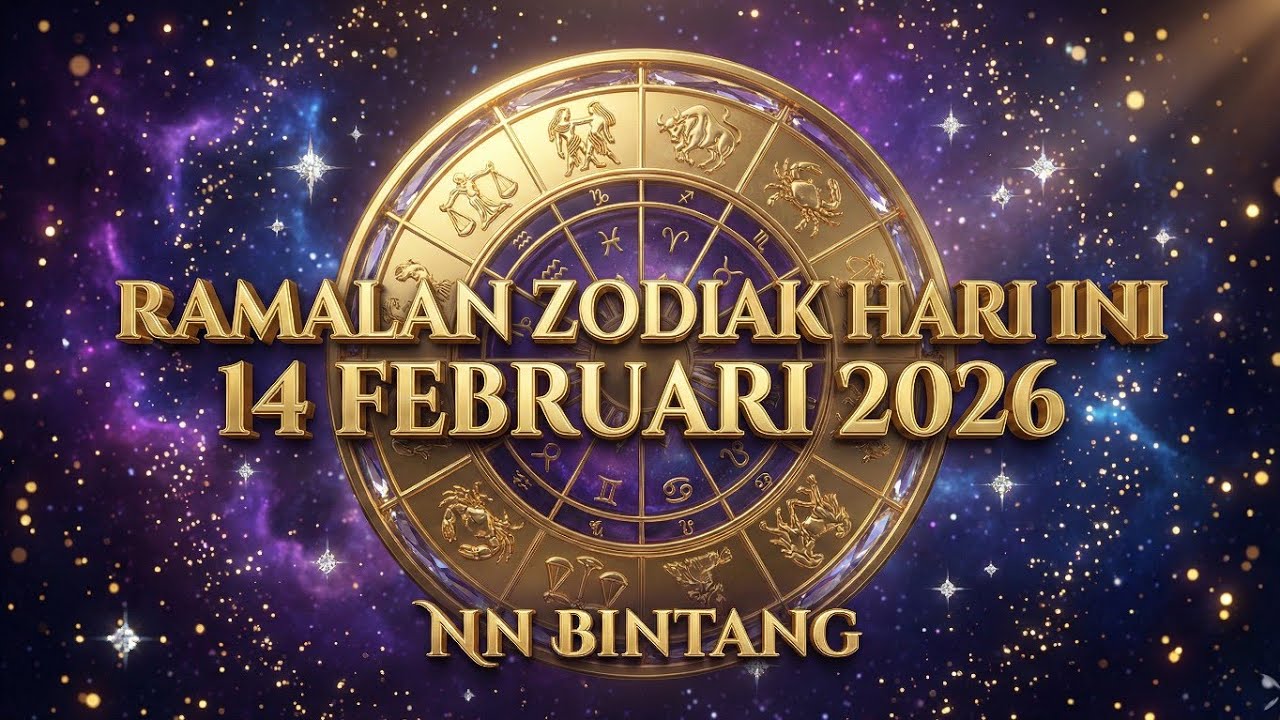 RAMALAN ZODIAK HARI INI 14 FEBRUARI 2026