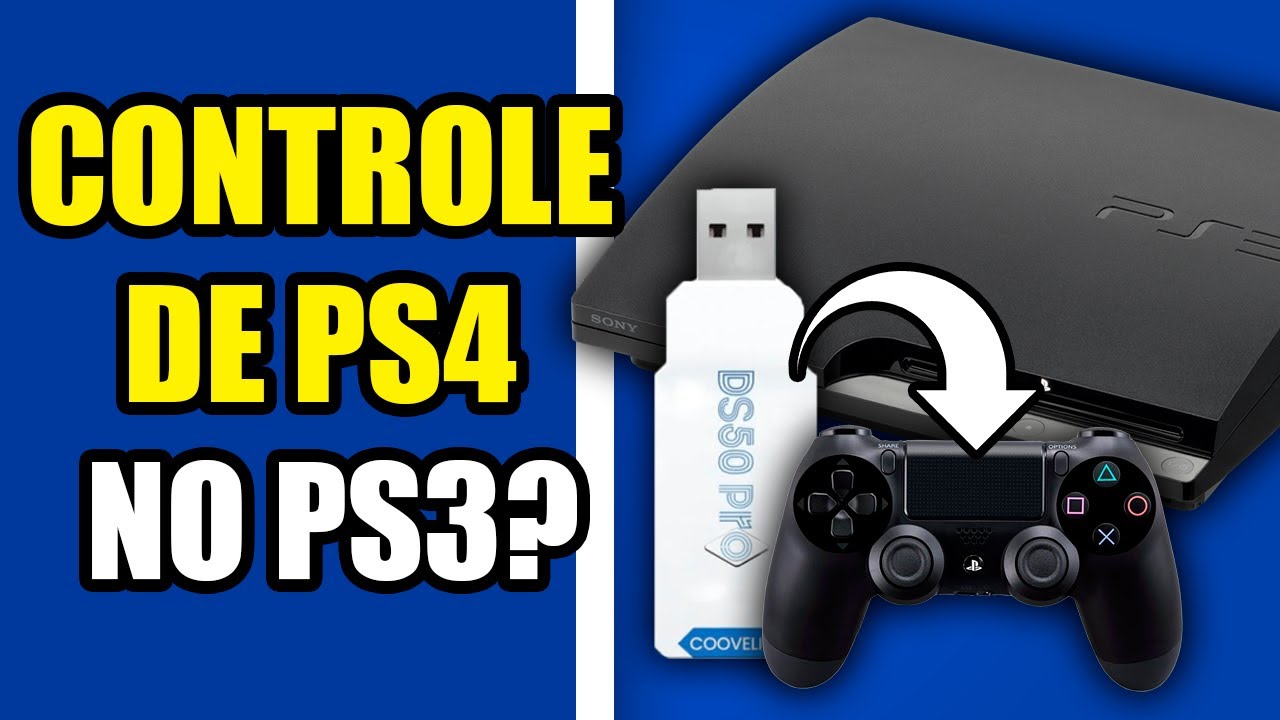 Teste do DS50 Pro no PS3 com Controle de PS4! Funciona Mesmo? 🎮🔥